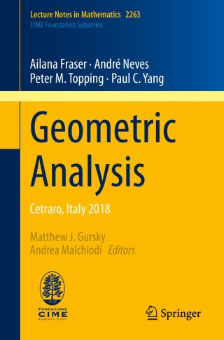 Imagen de portada: Geometric Analysis 9783030537241