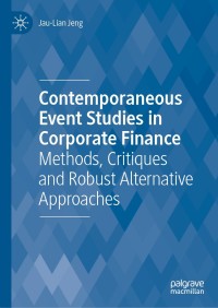 Cover image: Contemporaneous Event Studies in Corporate Finance 9783030538088