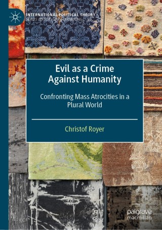 Cover image: Evil as a Crime Against Humanity 9783030538163