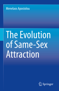 Cover image: The Evolution of Same-Sex Attraction 9783030539245