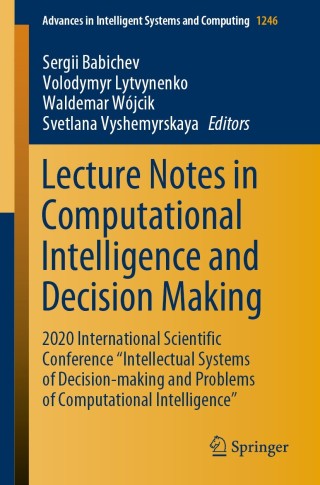Titelbild: Lecture Notes in Computational Intelligence and Decision Making 1st edition 9783030542146