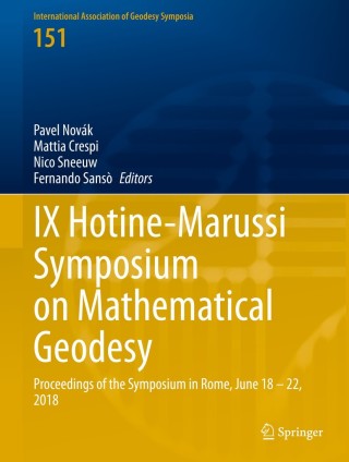 Cover image: IX Hotine-Marussi Symposium on Mathematical Geodesy 1st edition 9783030542665