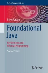 Cover image: Foundational Java 2nd edition 9783030545178
