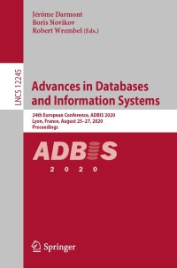 Cover image: Advances in Databases and Information Systems 1st edition 9783030548315