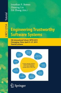 Titelbild: Engineering Trustworthy Software Systems 1st edition 9783030550882