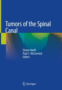 Cover image: Tumors of the Spinal Canal 1st edition 9783030550950