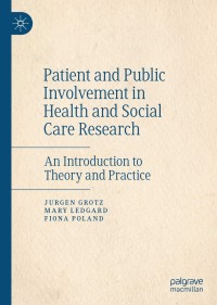 Cover image: Patient and Public Involvement in Health and Social Care Research 9783030552886