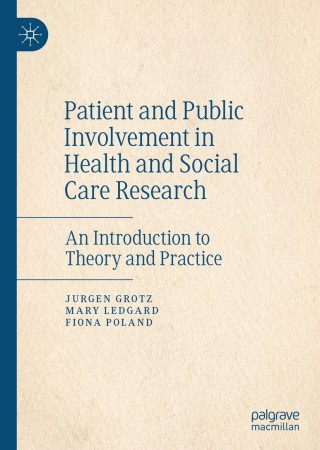 Cover image: Patient and Public Involvement in Health and Social Care Research 9783030552886