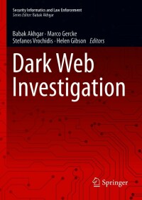 صورة الغلاف: Dark Web Investigation 9783030553425