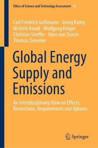 Imagen de portada: Global Energy Supply and Emissions 9783030553548