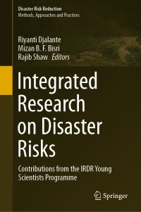 Cover image: Integrated Research on Disaster Risks 9783030555627