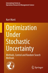 Cover image: Optimization Under Stochastic Uncertainty 9783030556617
