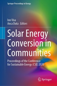 Imagen de portada: Solar Energy Conversion in Communities 1st edition 9783030557560