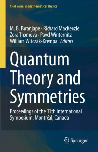 Cover image: Quantum Theory and Symmetries 9783030557768