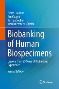 Cover image: Biobanking of Human Biospecimens 2nd edition 9783030559007
