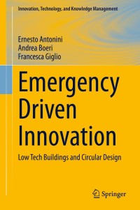 Cover image: Emergency Driven Innovation 9783030559687