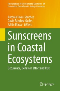 Cover image: Sunscreens in Coastal Ecosystems 1st edition 9783030560768