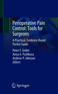 Cover image: Perioperative Pain Control: Tools for Surgeons 9783030560805