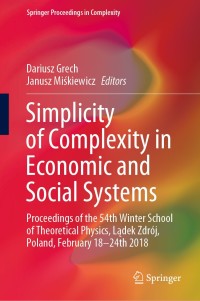 Titelbild: Simplicity of Complexity in Economic and Social Systems 1st edition 9783030561598