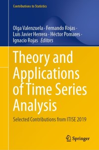 Imagen de portada: Theory and Applications of Time Series Analysis 1st edition 9783030562182