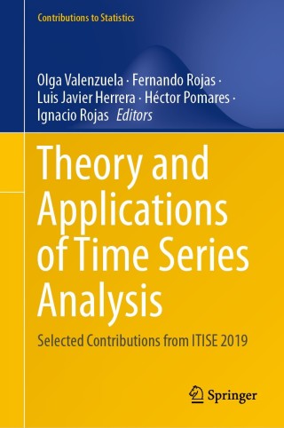 Cover image: Theory and Applications of Time Series Analysis 1st edition 9783030562182
