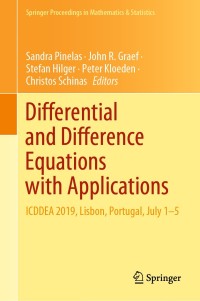 Titelbild: Differential and Difference Equations with Applications 1st edition 9783030563226