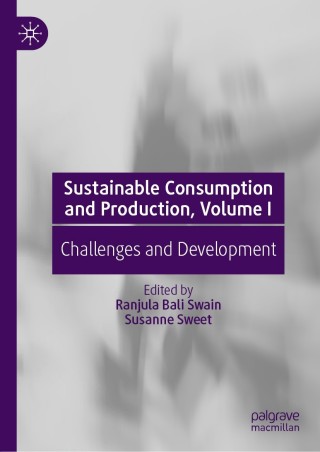 Cover image: Sustainable Consumption and Production, Volume I 9783030563707