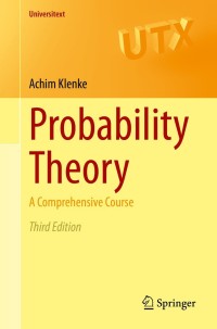 Cover image: Probability Theory 3rd edition 9783030564018