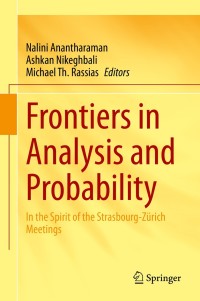 Cover image: Frontiers in Analysis and Probability 1st edition 9783030564087