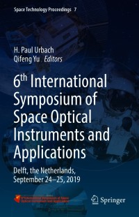 صورة الغلاف: 6th International Symposium of Space Optical Instruments and Applications 9783030564872
