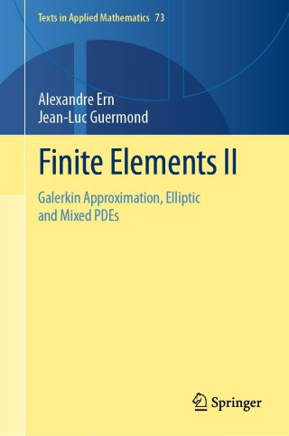 صورة الغلاف: Finite Elements II 9783030569228