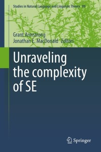 Omslagafbeelding: Unraveling the complexity of SE 9783030570033
