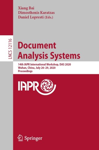 Cover image: Document Analysis Systems 1st edition 9783030570576