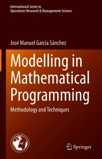 表紙画像: Modelling in Mathematical Programming 9783030572495