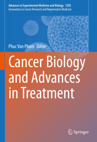 Imagen de portada: Cancer Biology and Advances in Treatment 1st edition 9783030572532