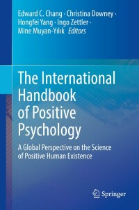 Cover image: The International Handbook of Positive Psychology 9783030573539