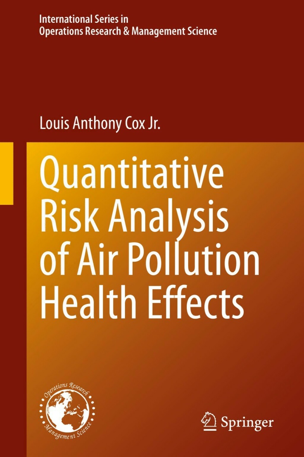 ISBN 9783030573577 product image for Quantitative Risk Analysis of Air Pollution Health Effects (eBook Rental) | upcitemdb.com