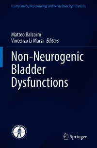 Cover image: Non-Neurogenic Bladder Dysfunctions 9783030573928
