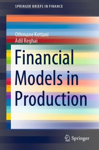 Imagen de portada: Financial Models in Production 9783030574956