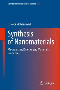 Imagen de portada: Synthesis of Nanomaterials 9783030575847