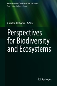 Imagen de portada: Perspectives for Biodiversity and Ecosystems 9783030577094