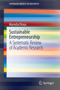 Immagine di copertina: Sustainable Entrepreneurship 9783030578176