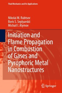 Omslagafbeelding: Initiation and Flame Propagation in Combustion of Gases and Pyrophoric Metal Nanostructures 9783030578909