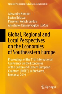 Cover image: Global, Regional and Local Perspectives on the Economies of Southeastern Europe 1st edition 9783030579524