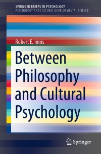 Cover image: Between Philosophy and Cultural Psychology 9783030581893