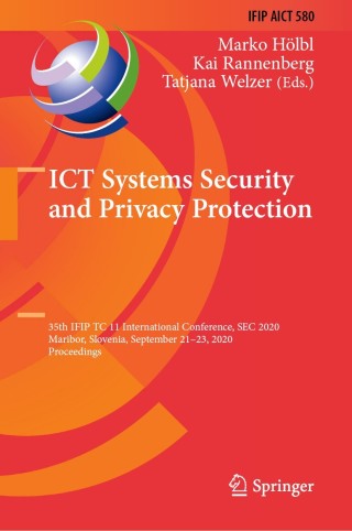 Cover image: ICT Systems Security and Privacy Protection 1st edition 9783030582005