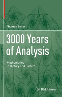 Cover image: 3000 Years of Analysis 9783030582210