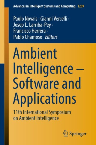 Imagen de portada: Ambient Intelligence – Software and Applications 1st edition 9783030583552