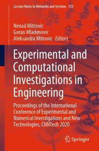 Omslagafbeelding: Experimental and Computational Investigations in Engineering 1st edition 9783030583613