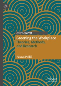 Cover image: Greening the Workplace 9783030583873